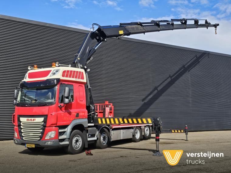 DAF CF 460 8x2/6 / FASSI 82 t/m CRANE / KRAN - 18.3 mtr